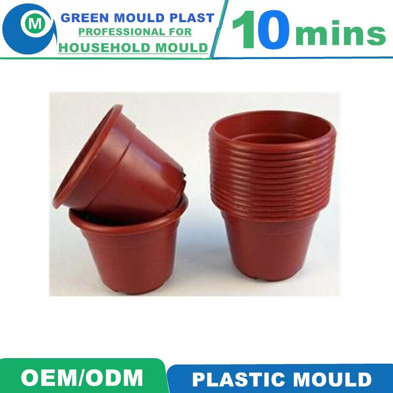 Provide OEM Polishing for Injection Mould Plastic Flower Pot Molds