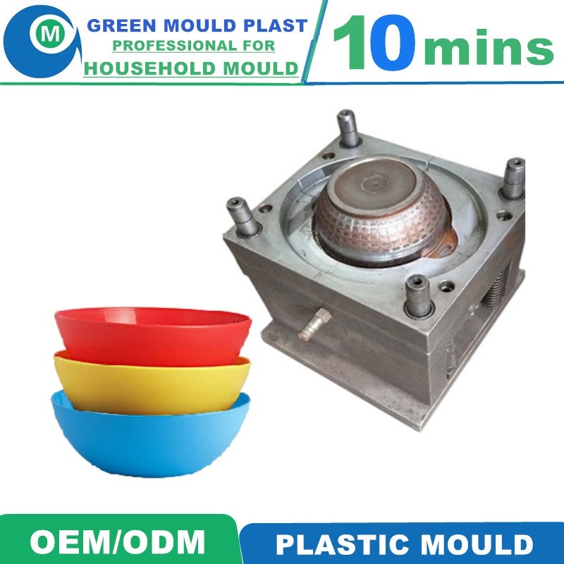 Hot Sale High Quality Reliable High Strength Plastic Injection Bowl Mould Manufacturer