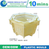 Hot Selling Custom Plastic Injection Molded Flower Pot Molds Provided by OEM/ODM