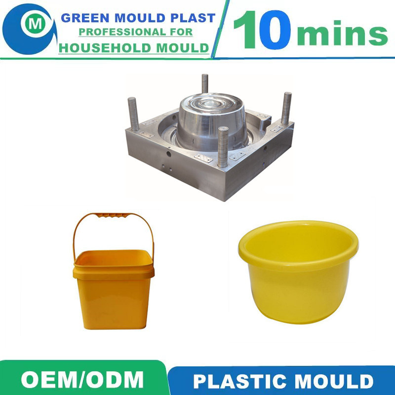 PP Hot Selling Customized Plastic Bucket Mold