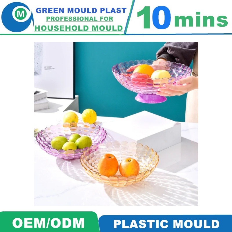 Manufacturer of Cheap and High-Quality Injection Mould for Unbreakable Transparent Plates and Bowls Mold