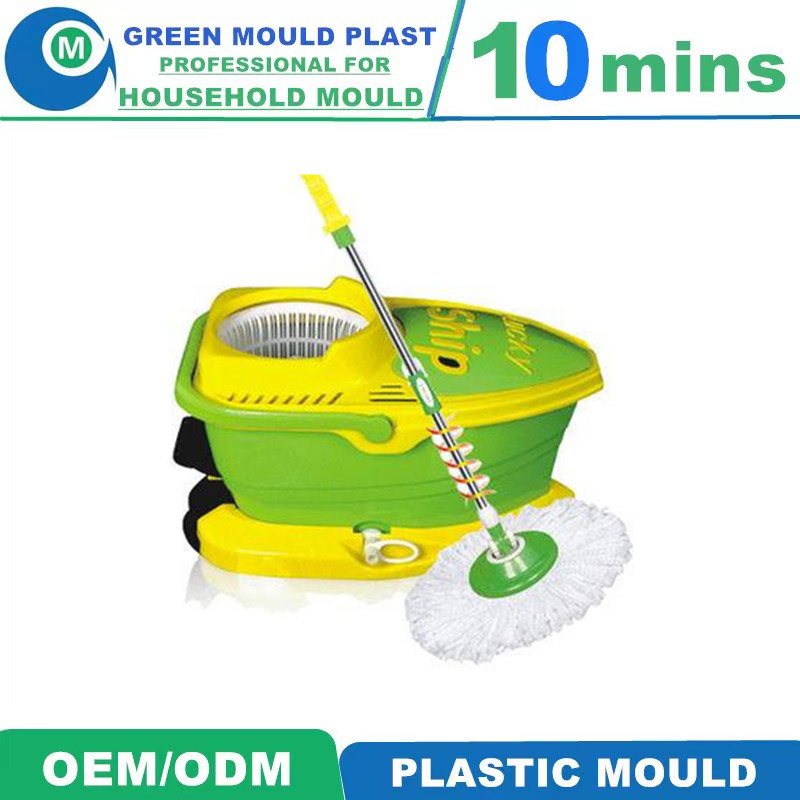 Customized Mop Bucket Plastic Injection Mold