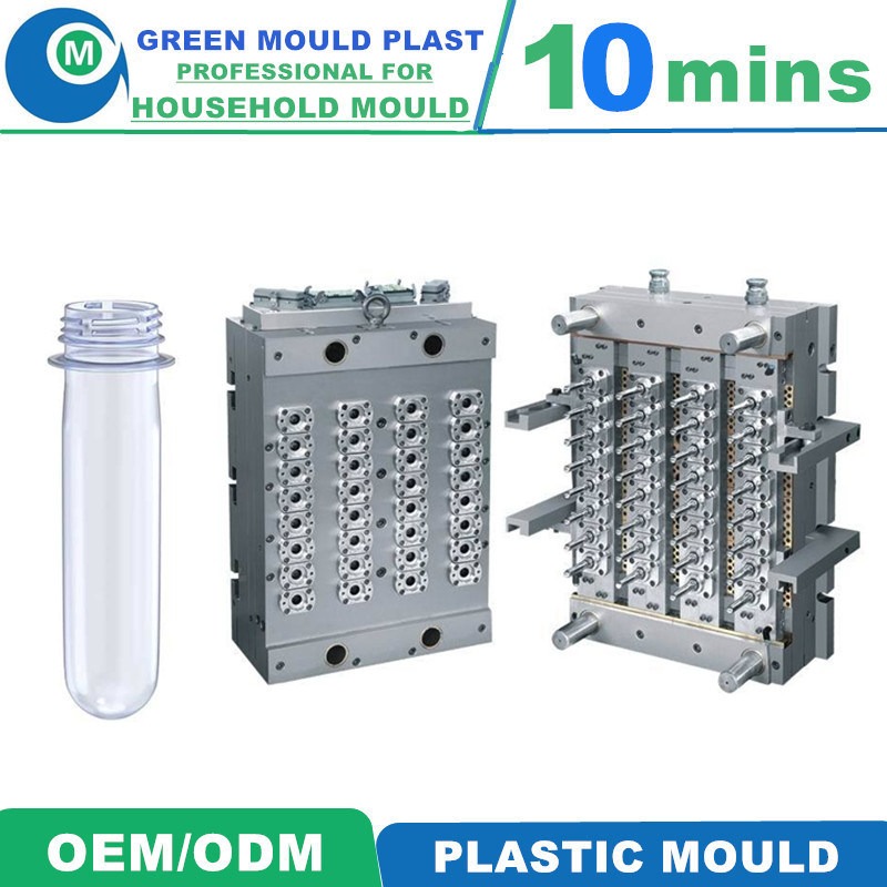 Customized Plastic Pet Bottles Preform Jar Injection Mould Packaging Molding Mold