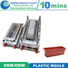Plastic Flowerpot Mold Maker Flower Pot Injection Molding Taizhou Mould Factory