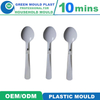 New Design Injection PP PS Transparent Plastic Spoon Mould