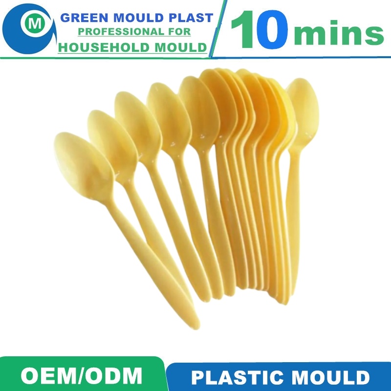 Factory Plastic Spoon Mould Disposable Spoon Mold Honey Spoon Mold Plastic Injection