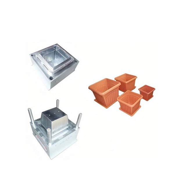 Customized Professional Supplier High Polishment Injection Flower Pot Plastic Mould