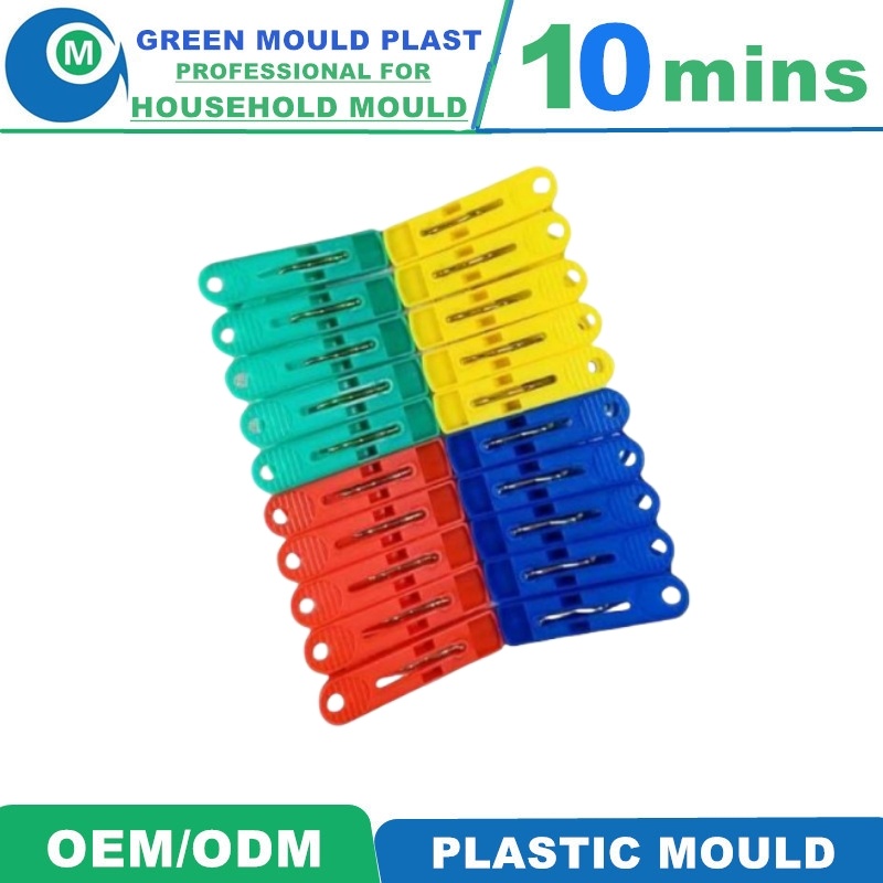 Mini Plastic Plastic Hair Clip Mold Custom ABS PP PS Mold Service