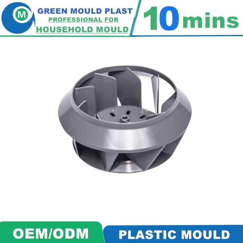 Factory Custom Molds Maker Plastic Molding Injection Machines Moulds China High Precise Plastic Injection Mould for Fan Blade