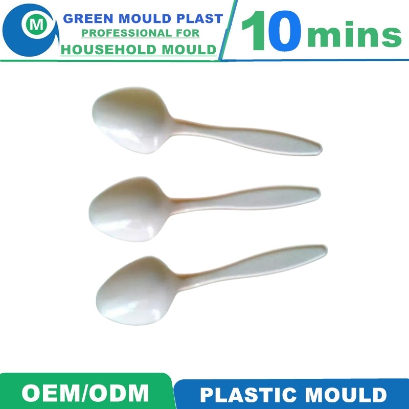 Taizhou Factory Hot Sales Disposable Spoon Folks Knife Mould Custom Plastic Forks Injection Moulds