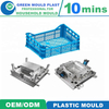 High Quality Mold Durable Professional Factory of Plastic Injection Bread Crate Moulding
