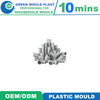 High Quality Durable Longer Lifetime More Than 500000 Shot PVC Pipe Littings Injection Molds