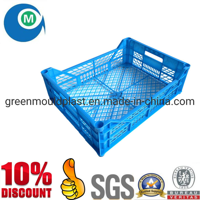 OEM High Quality Injection Plastic Vegetable & Fruit Crate Mold Factory