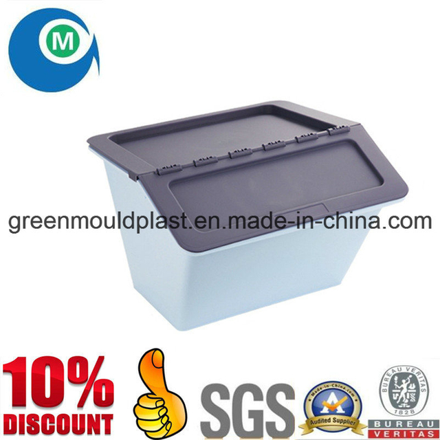 OEM Plastic Injection Rice Container Box Folding Mould Factory