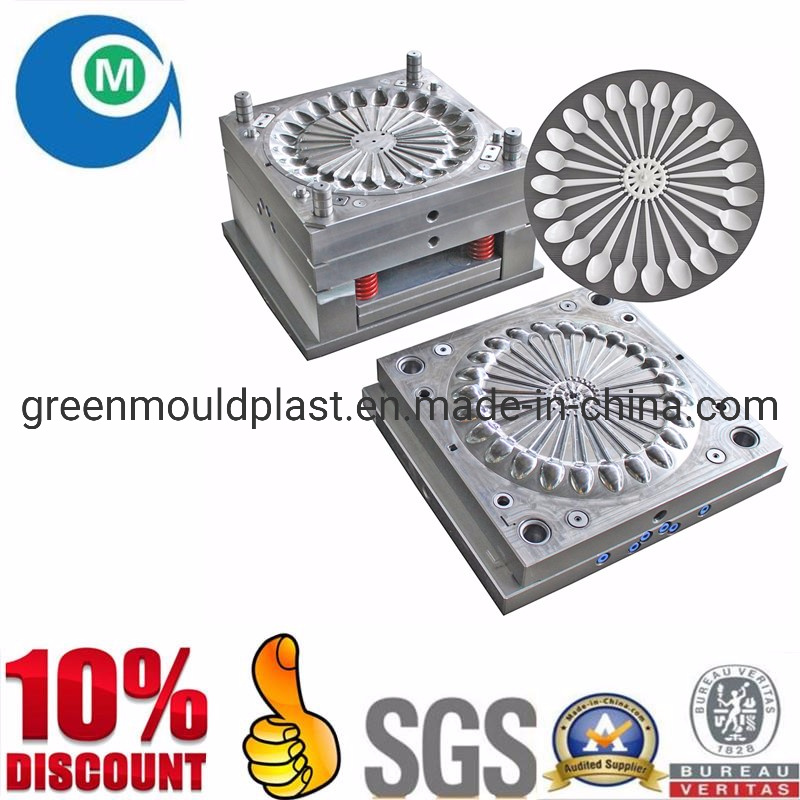 Hot Runner Mould Structure Injection Plastic Spoon Fork Mould