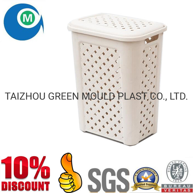 PP Injection Plastic Rattan Laundry Basket Mould Factory