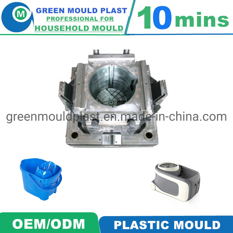 China Mould Maker Manufacturer Injection Plastic Mop Bucket Mould Factory