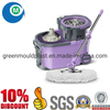 Floor Mop Bucket 2 Heads Microfiber Spinning Rotating Mop and Bucket Mould
