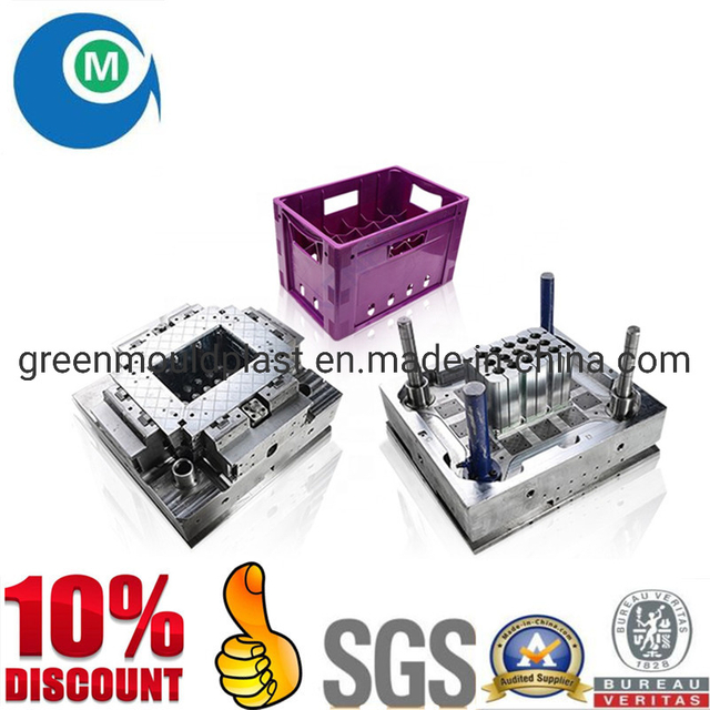 Plastic Crate Mould Taizhou Factory Plastic Food Crates Vegetable Fruits Milk Crates Mould Maker
