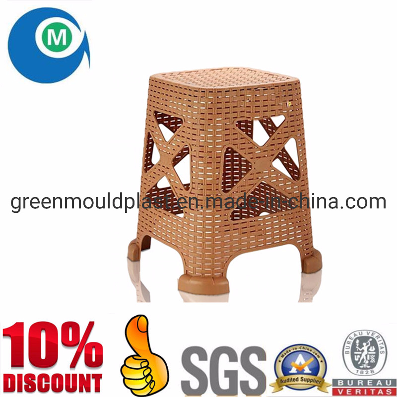 Customize Plastic Injection Rattan Stool Mould Manufacture