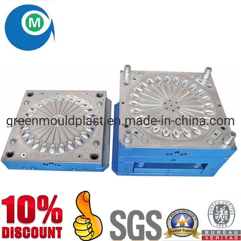 24 Cavities Length 150mm Plastic Coffee Spoon Mould, Molde Cuchara PARA Cafe