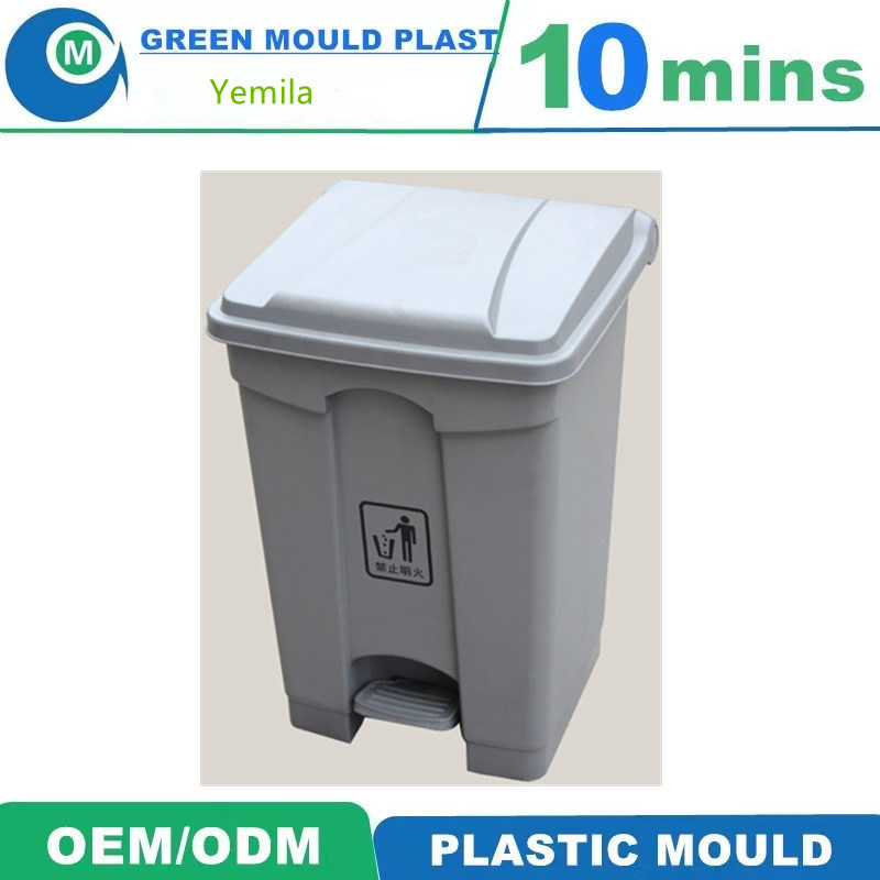 Plastic Injection 660L and 1100L Trashbin Mold