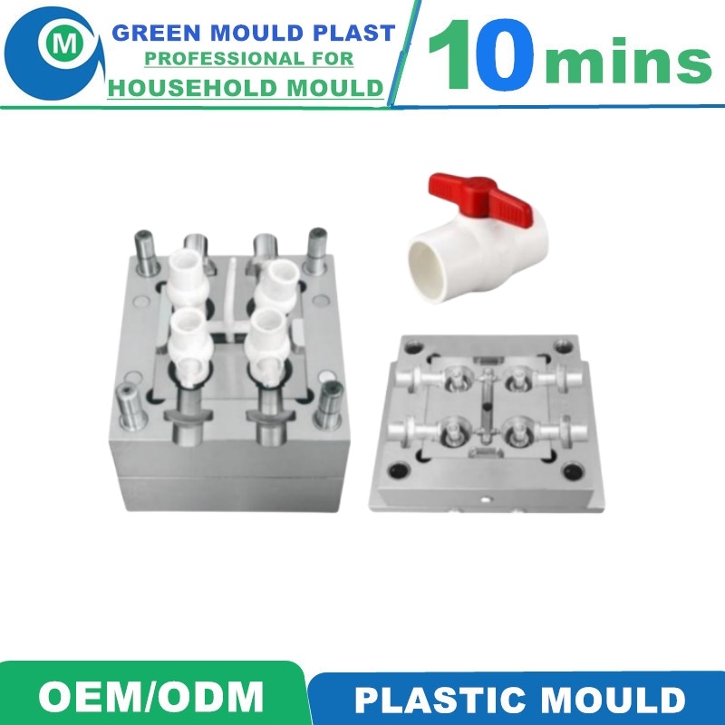20 Years Experience 90 Degree Ebow PE Injection Pipe Fitting Mould