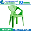 Making High Quality Plastic Luxurious Arm Chair Mould Factory