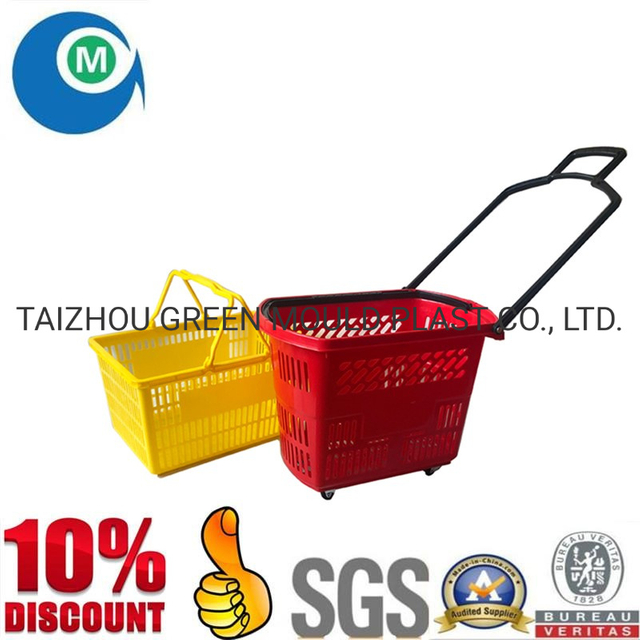 High Quality Plastic Injection Shopping Cart Mould Shopping Trolley Mould Shopping Basket Mould