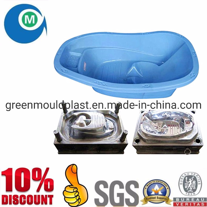 Cartoon Design Double Color Plastic Injection Baby Bathtub Mould
