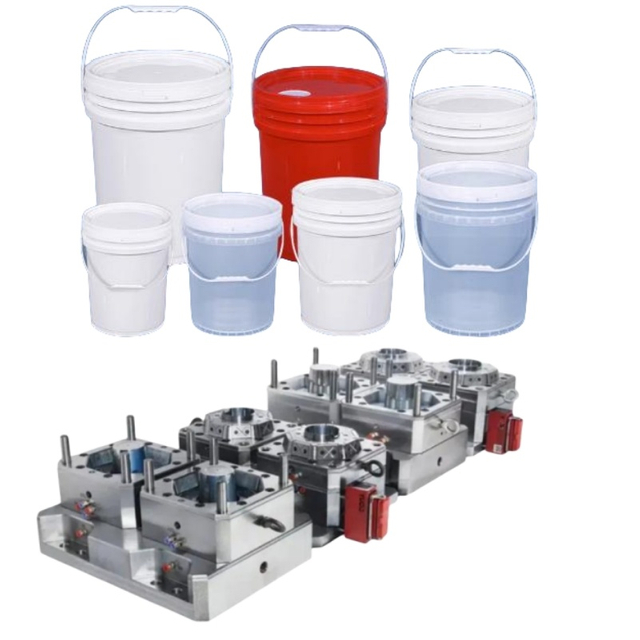 Excellent Bucket Injection Plastic Mould Supply Reasonable Price