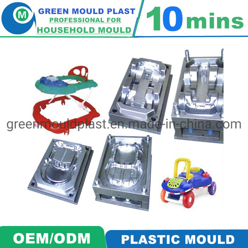 Plastic Car Injection Mold Plastic Injection Mould Maker Mould for Injection Baby Walker Mould