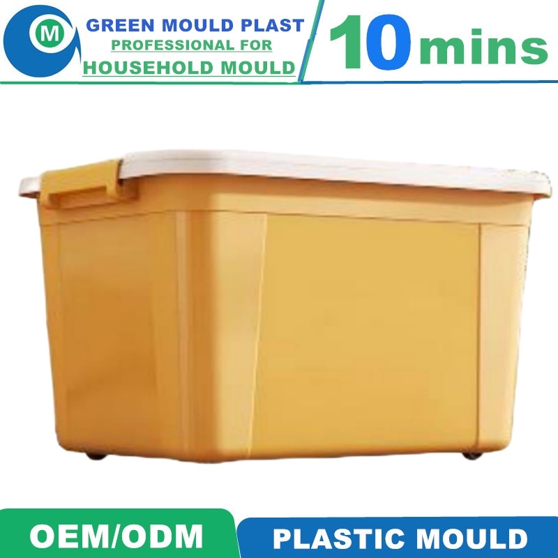 Taizhou Professional OEM/ODM Quality Assured Factory Price High Polishement PP PS Plastic Injection Storage Box Mold