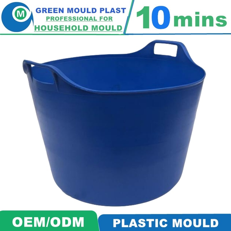 Bucket 75L Plastic Injection Mould with High Quality Price Polish