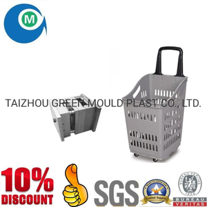 Top Selling Shopping Basket Plastic Injection Mould Making