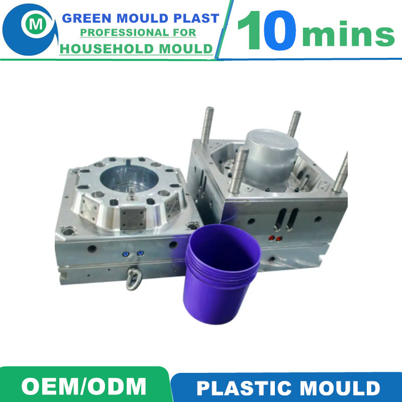 High Grade Domestic Plastic Paint Bucket Molds With Diverse Styles