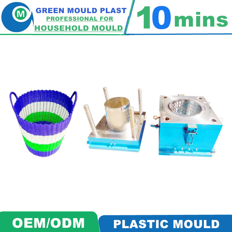 Top Quality Domestic Plastic Washing Cloth Basket Molds With Multiple Styles