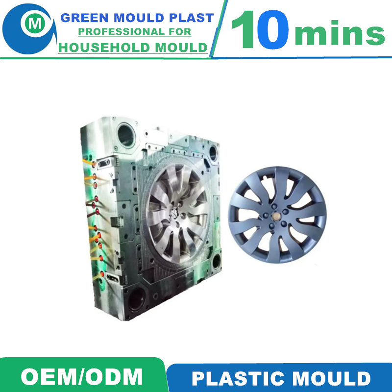 Top Quality Domestic Plastic Wheel Cover Molds With Multiple Styles