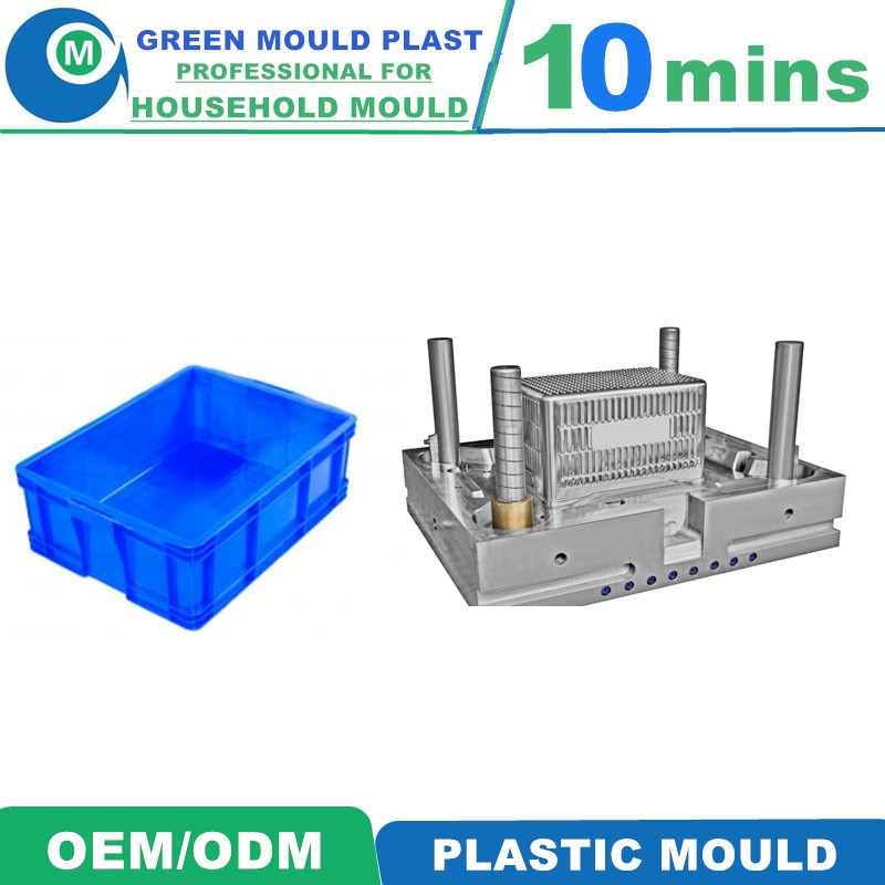 Top Quality Domestic Plastic Crate Molds With Multiple Styles