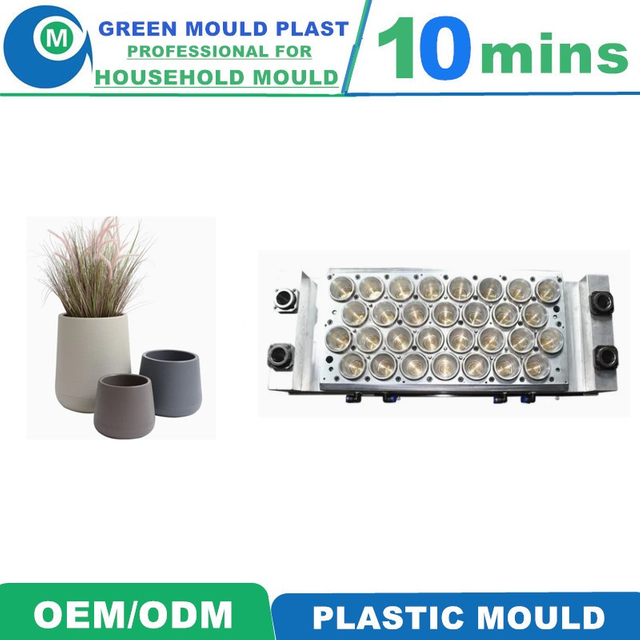 High Quality Injection Plastic Flowerpot Mold,Plastic Household Mould