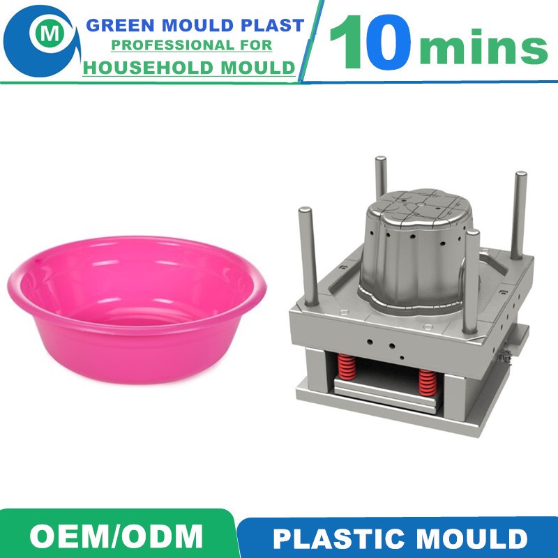 High Quality Local Plastic Basin Molds With Various Designs