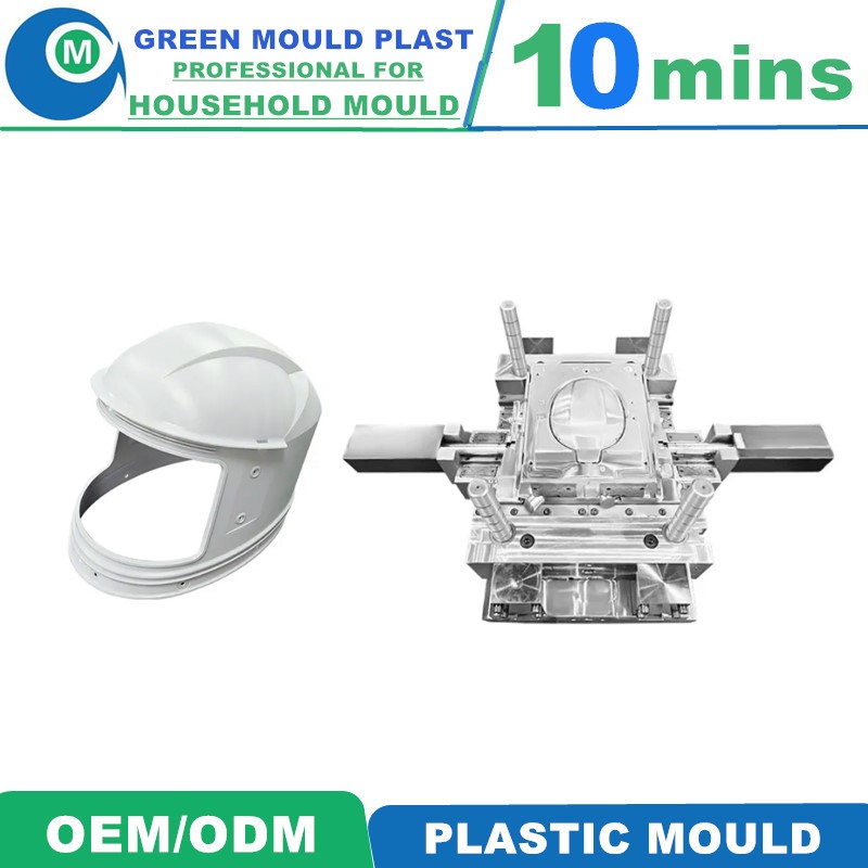 High Quality Domestic Plastic Helmet Molds in Various Styles