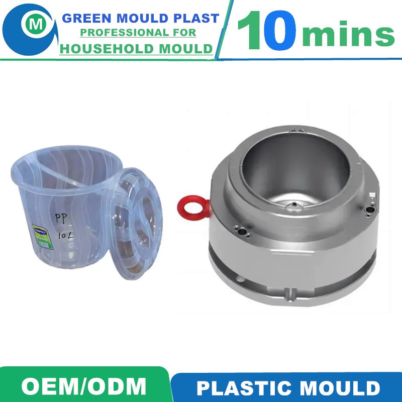 High Quality Domestic Plastic Water Bucket Molds in Various Styles