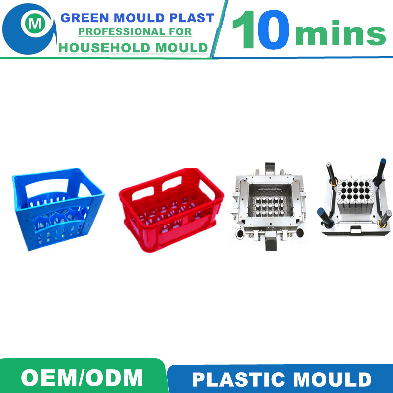 Various Styles of High-Grade International Plastic Crate Molds