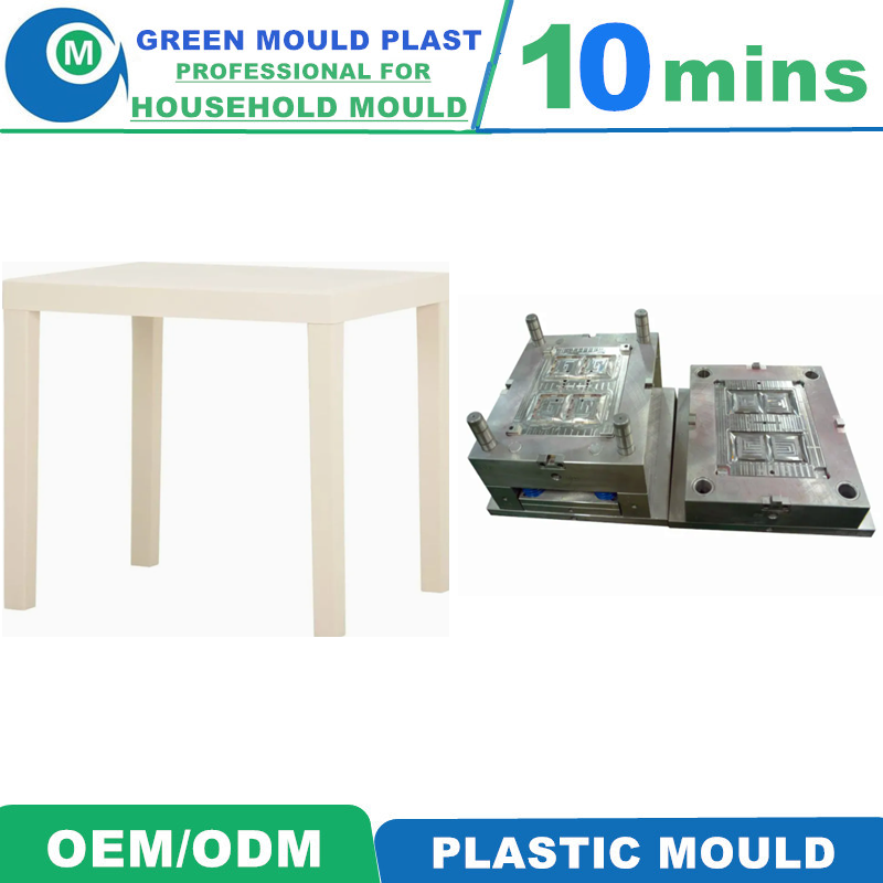 High Quality Domestic Plastic Desk Molds In Styles