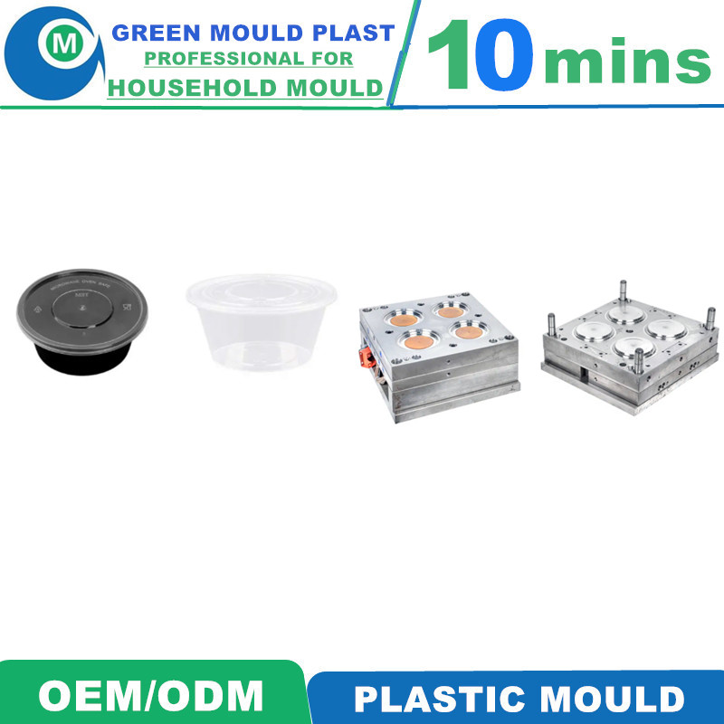 High Quality Plastic Food Container International Molds in Various Styles