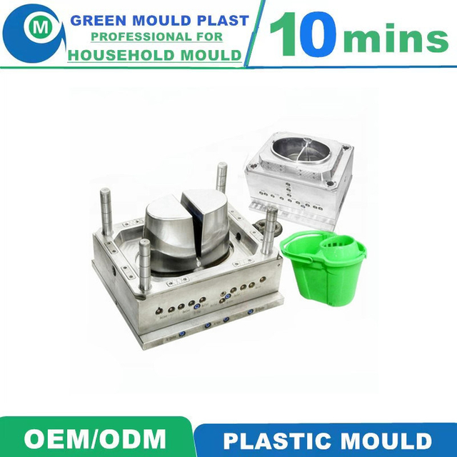 Customized Affordable Mop Bucket Plastic Injection Mold Manufacturer