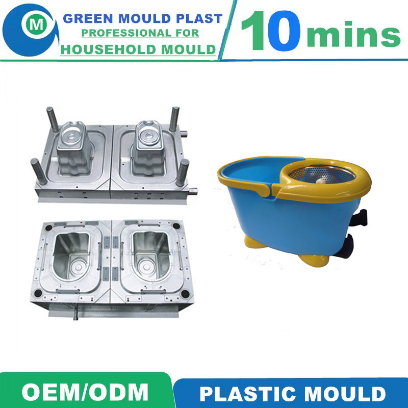 Mop Bucket Plastic Injection Mold Manufacturer