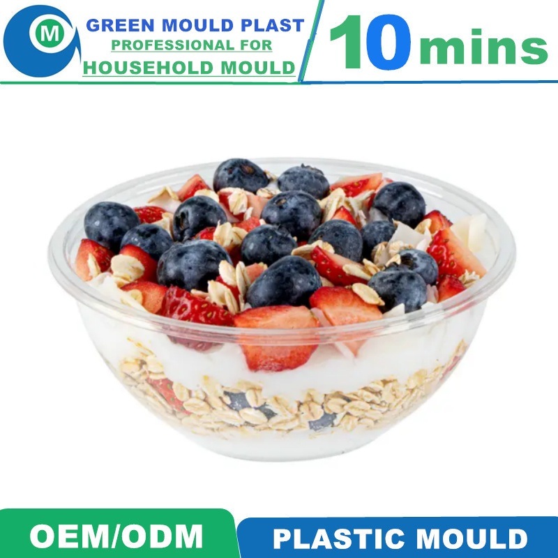 Hot Sale High Quality Reliable High Strength Plastic Injection Bowl Mould Manufacturer