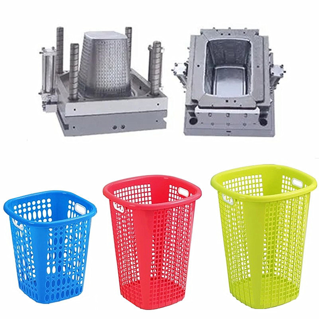 Cheap High Quality Made in China Taizhou Huangyan Dirty Clothes Basket Basket Mould Laundry Basket Injection Mold